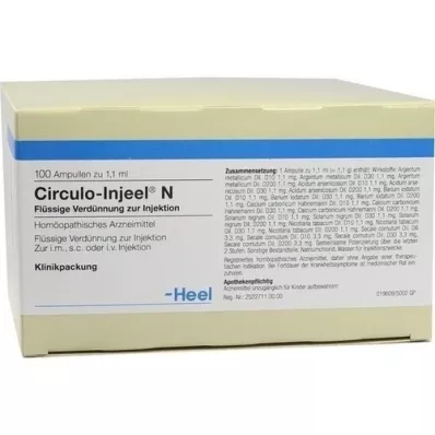 CIRCULO Injeel N ampuller, 100 stk