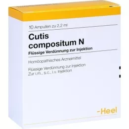 CUTIS kompositum N ampuller, 10 stk