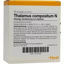 THALAMUS kompositum N ampuller, 10 stk