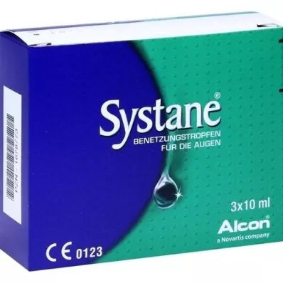 SYSTANE Smørende dråper for øynene, 3X10 ml