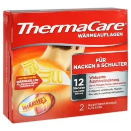 THERMACARE Nakke/skulderputer for smertelindring, 2 stk