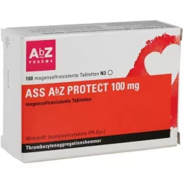 ASS AbZ PROTECT 100 mg gastroresistent tablett, 100 stk