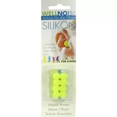 WELLNOISE Ørepropper for barneblister, 4X2 stk