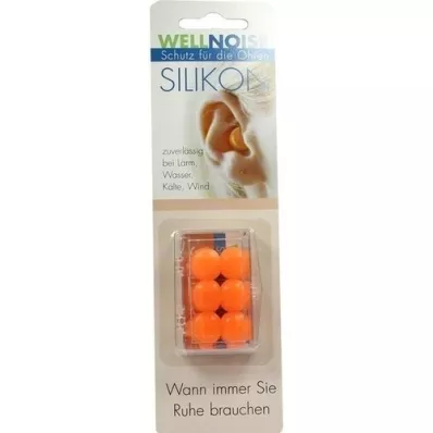 WELLNOISE Ørepropper oransje blister, 3X2 stk WELLNOISE Ørepropper oransje blister, 3X2 stk