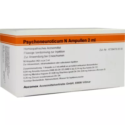 PSYCHONEUROTICUM N ampuller, 50X2 ml