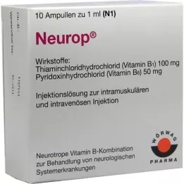 NEUROP Injeksjonsvæske, ampuller, 10X1 ml