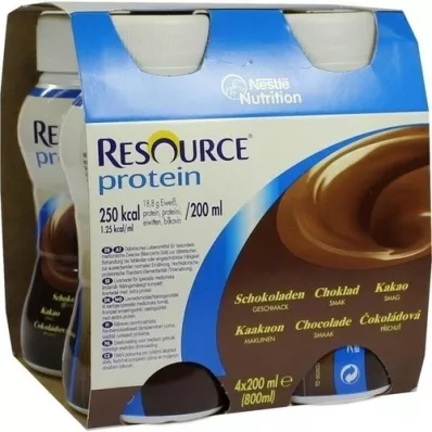 RESOURCE Proteinsjokolade ny flytende oppskrift, 4X200 ml RESOURCE Proteinsjokolade ny flytende oppskrift, 4X200 ml