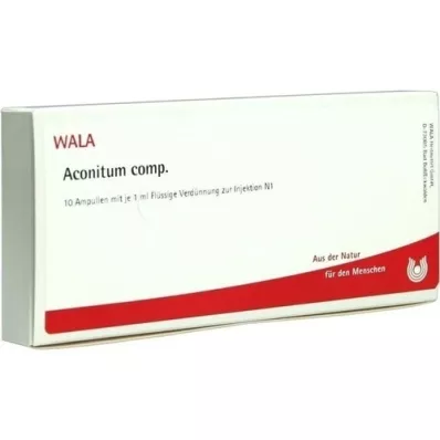 ACONITUM COMP.Ampuller, 10X1 ml ACONITUM COMP.Ampuller, 10X1 ml