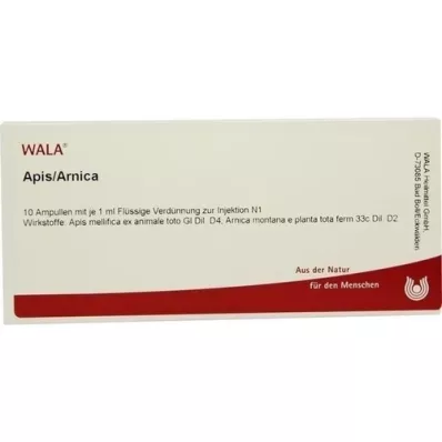 APIS/ARNICA Ampuller, 10X1 ml APIS/ARNICA Ampuller, 10X1 ml