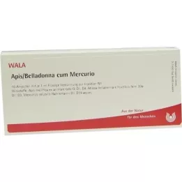 APIS BELLADONNA cum Mercurio ampuller, 10X1 ml