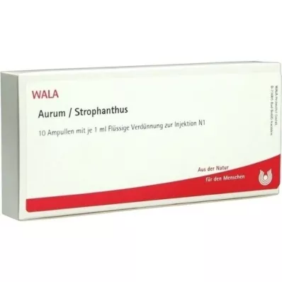 AURUM/STROPHANTHUS Ampuller, 10X1 ml AURUM/STROPHANTHUS Ampuller, 10X1 ml