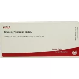 BARIUM/PANCREAS komp. ampuller, 10X1 ml