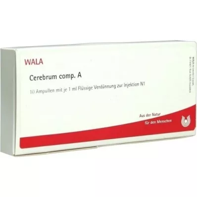 CEREBRUM COMP.A ampuller, 10X1 ml CEREBRUM COMP.A ampuller, 10X1 ml