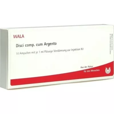 DISCI comp.cum Argento ampuller, 10X1 ml DISCI comp.cum Argento ampuller, 10X1 ml