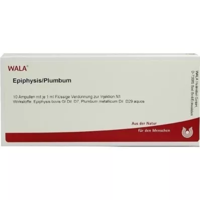 EPIPHYSIS/PLUMBUM Ampuller, 10X1 ml EPIPHYSIS/PLUMBUM Ampuller, 10X1 ml