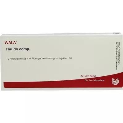 HIRUDO COMP.Ampuller, 10X1 ml HIRUDO COMP.Ampuller, 10X1 ml