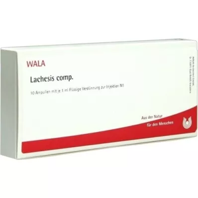 LACHESIS COMP.Ampuller, 10X1 ml LACHESIS COMP.Ampuller, 10X1 ml