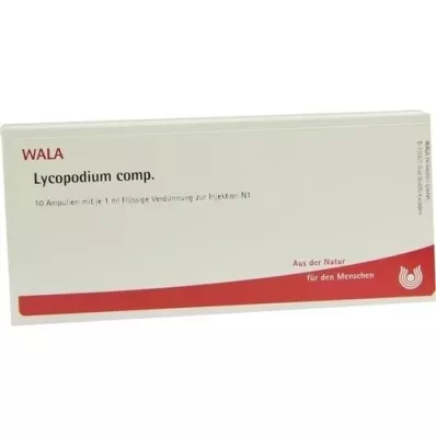 LYCOPODIUM COMP.Ampuller, 10X1 ml LYCOPODIUM COMP.Ampuller, 10X1 ml