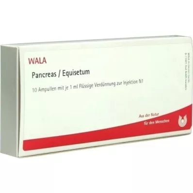 PANCREAS/EQUISETUM Ampuller, 10X1 ml PANCREAS/EQUISETUM Ampuller, 10X1 ml