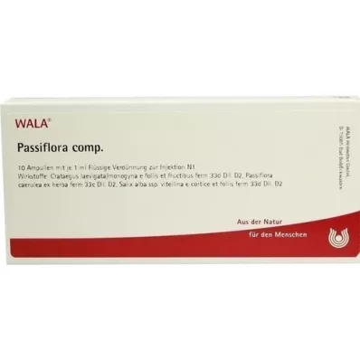 PASSIFLORA COMP.Ampuller, 10X1 ml PASSIFLORA COMP.Ampuller, 10X1 ml