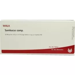 SAMBUCUS COMP Ampuller, 10X1 ml