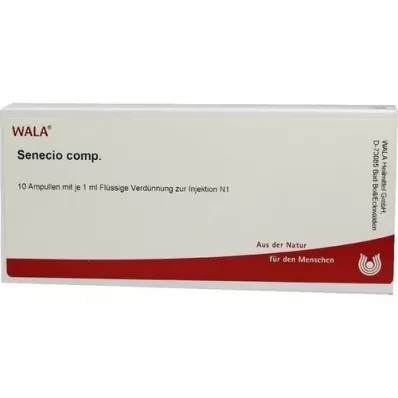 SENECIO COMP.Ampuller, 10X1 ml SENECIO COMP.Ampuller, 10X1 ml