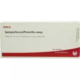 SPONGIA/AURUM/Pulsatilla komp. ampuller, 10X1 ml