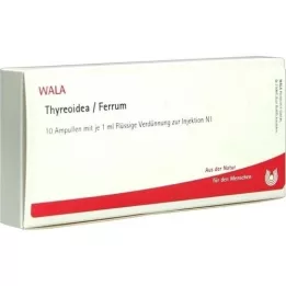 THYREOIDEA/Ferrum ampuller, 10X1 ml