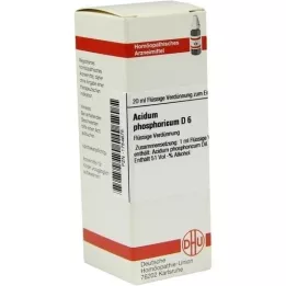 ACIDUM PHOSPHORICUM D6 Fortynning, 20 ml