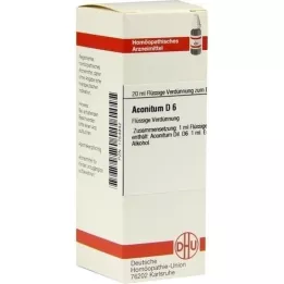 ACONITUM D6 Fortynning, 20 ml