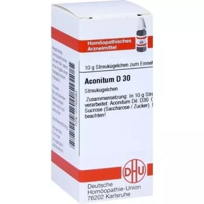 ACONITUM D 30 kuler, 10 g ACONITUM D 30 kuler, 10 g