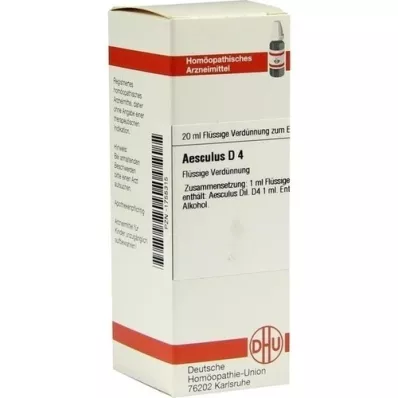 AESCULUS D4 fortynning, 20 ml