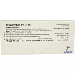 BRYOPHYLLUM 5 % 1 ml injeksjonsvæske, 8X1 ml