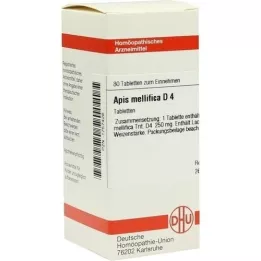 APIS MELLIFICA D 4 tabletter, 80 stk