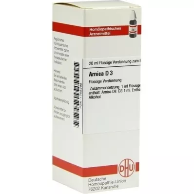 ARNICA D3 fortynning, 20 ml ARNICA D3 fortynning, 20 ml
