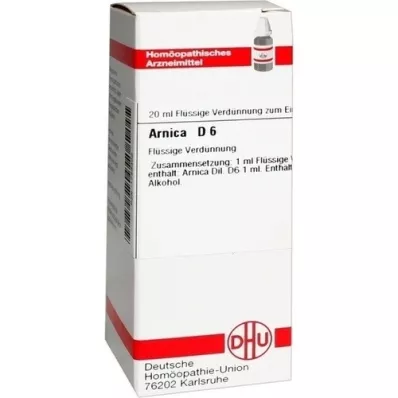 ARNICA D6 Fortynning, 20 ml