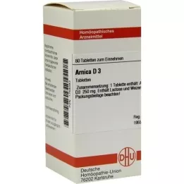 ARNICA D 3 tabletter, 80 stk