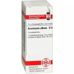 ARSENICUM ALBUM D 6 kuler, 10 g