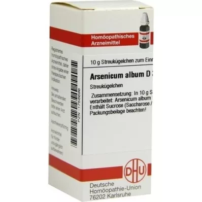 ARSENICUM ALBUM D 30 kuler, 10 g ARSENICUM ALBUM D 30 kuler, 10 g