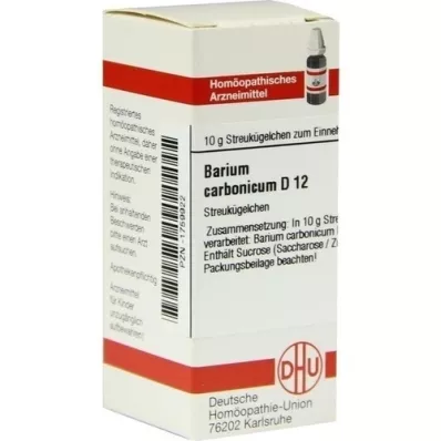 BARIUM CARBONICUM D 12 kuler, 10 g BARIUM CARBONICUM D 12 kuler, 10 g