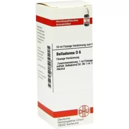 BELLADONNA D6 Fortynning, 20 ml
