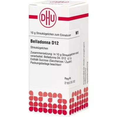 BELLADONNA D 12 kuler, 10 g BELLADONNA D 12 kuler, 10 g