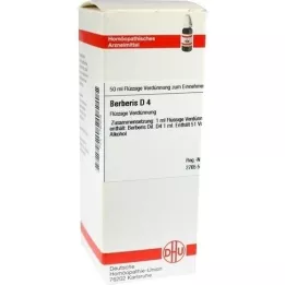 BERBERIS D 4 fortynning, 50 ml