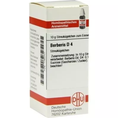 BERBERIS D 4 kuler, 10 g BERBERIS D 4 kuler, 10 g