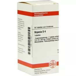 BRYONIA D 4 tabletter, 80 stk