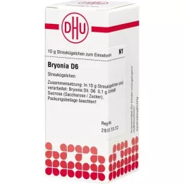 BRYONIA D 6 kuler, 10 g