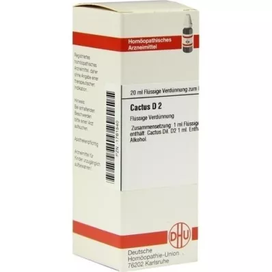 CACTUS D 2 Fortynning, 20 ml CACTUS D 2 Fortynning, 20 ml
