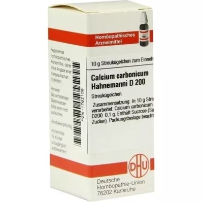 CALCIUM CARBONICUM Hahnemanni D 200 kuler, 10 g