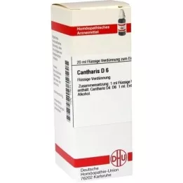 CANTHARIS D6 Fortynning, 20 ml