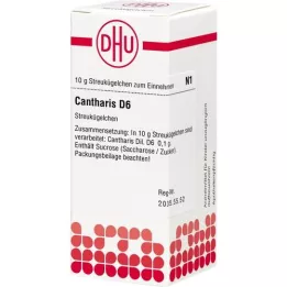 CANTHARIS D 6 kuler, 10 g